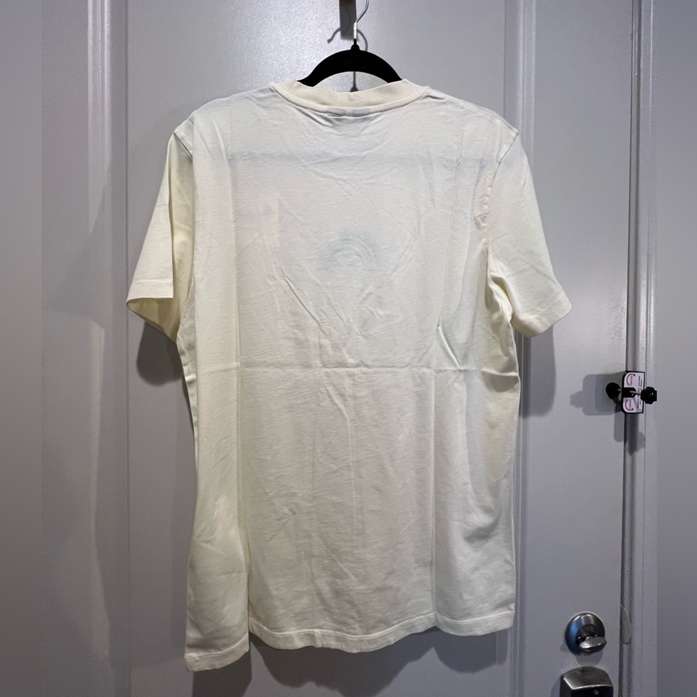 Sandro Paris x Wrangler Cream Rainbow Tee Size M NWT - Picture 5 of 8